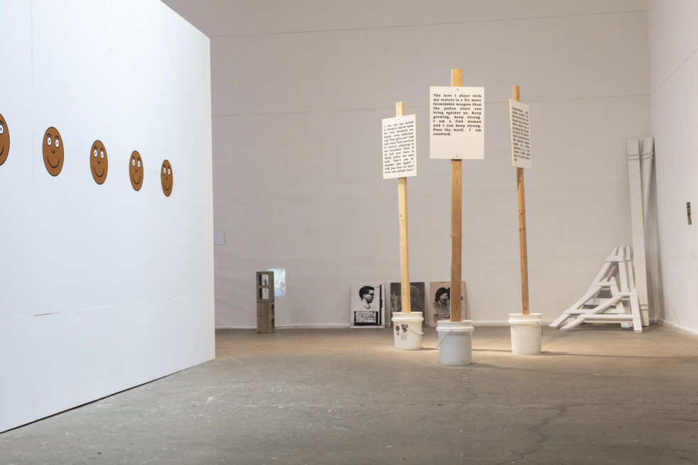 An image of 2019 MFA thesis exhibition.