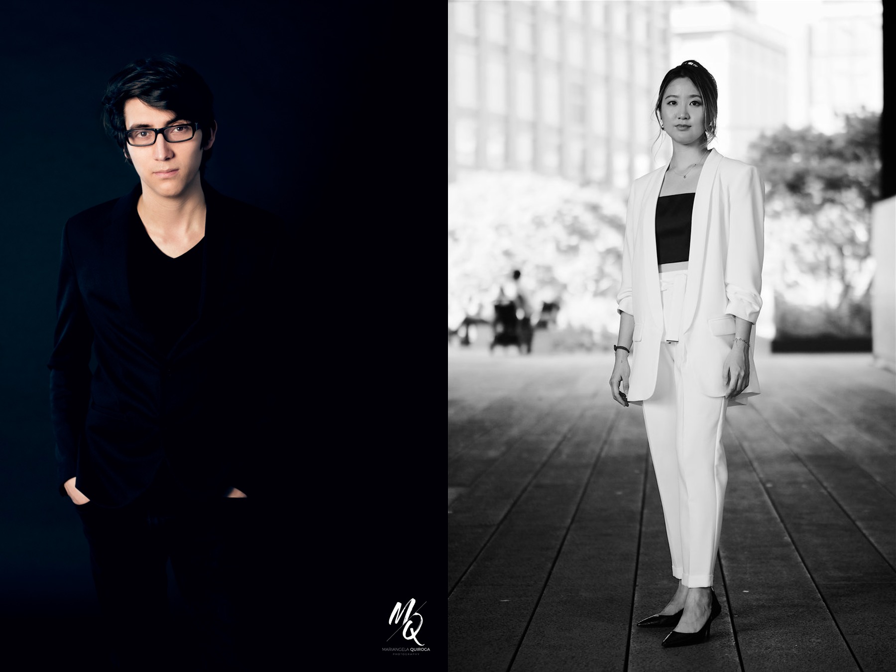 James Diaz and Julia Suh